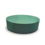 ®mosy Nasssteckschaum Torte XAVERIUS, grün, 8cm, Ø30cm