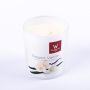 Wachskerze mit Duft ASTRID im Glas, Elegant Vanilla, creme, 7,9cm, Ø7,1cm, 28h