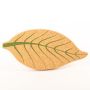 Blatt Press Untersetzer aus Kork KEANA, natur-grün, 28x13x2cm
