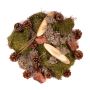 Streudeko QUIKISA aus Moos, Zapfen, Holz, Flechten, grün-braun, 500g