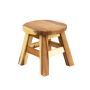 Blumenhocker NANNATI aus Holz, natur, 25cm, Ø26cm