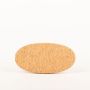 Ovaler Press Untersetzer aus Kork MANARA, natur, 20x10x1,5cm