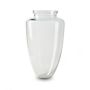 Blumenvase Glas LOREVANO, klar, 57cm, Ø30cm