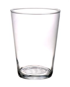Glas Vase JENNY AIR, konisch , klar, 19,5cm, Ø14cm