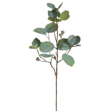 Künstlicher Eukalyptuszweig 5-fach 60cm, grün Künstlicher Eukalyptuszweig 5-fach 60cm, grün