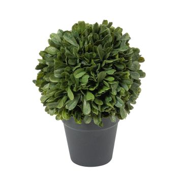 Künstliche Buchsbaumkugel im Topf 22cm, grün Künstliche Buchsbaumkugel im Topf 22cm, grün