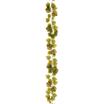 Künstliche Weinlaubgirlande 190cm, grün