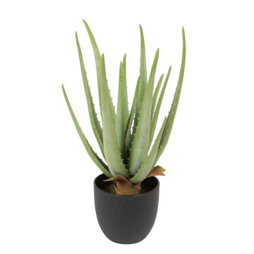 Künstliche Aloe im Topf 38cm, grün Künstliche Aloe im Topf 38cm, grün