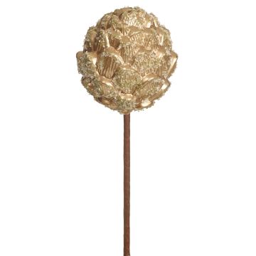 Künstliche G.-Artischocke 30cm Ø 9,5cm, gold Künstliche G.-Artischocke 30cm Ø 9,5cm, gold