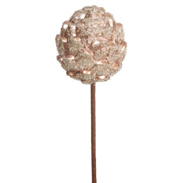 Künstliche G.-Artischocke 30cm Ø 9,5cm, rosé Künstliche G.-Artischocke 30cm Ø 9,5cm, rosé