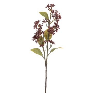 Viburnumzweig 2-fach 58cm, altrot Viburnumzweig 2-fach 58cm, altrot