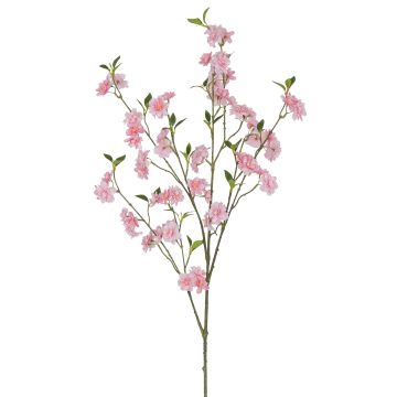 Künstlicher Kirschblütenzweig 4-fach 115cm, rosé