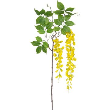 Künstliche Wisteria 2-fach 145cm, gelb Künstliche Wisteria 2-fach 145cm, gelb