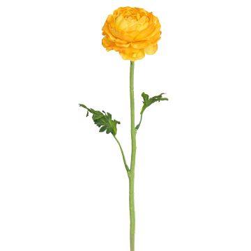 Künstliche Ranunkel 50cm Blütenkopf Ø 10cm, gelb Künstliche Ranunkel 50cm Blütenkopf Ø 10cm, gelb