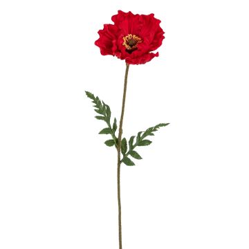 Künstliche Mohnblume 69cm Blütenkopf Ø 13cm, rot Künstliche Mohnblume 69cm Blütenkopf Ø 13cm, rot