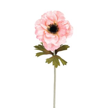 Künstliche Anemone 35cm Blütenkopf Ø 10cm, rosé