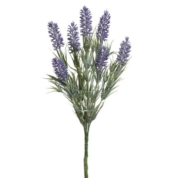 Künstlicher Lavendelbusch x 7 33cm, lila
