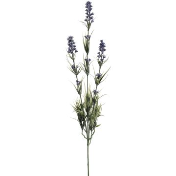 Künstlicher Lavendelzweig x 3 62cm, lila Künstlicher Lavendelzweig x 3 62cm, lila