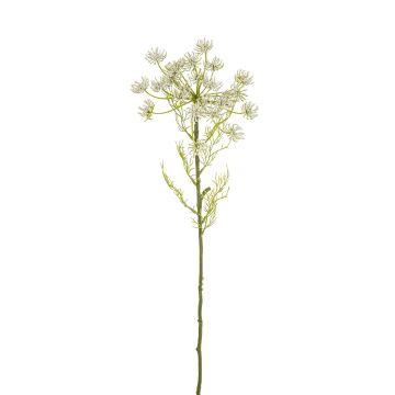 Künstliche Schafgarbe 65cm Blütenkopf Ø 17cm, weiß