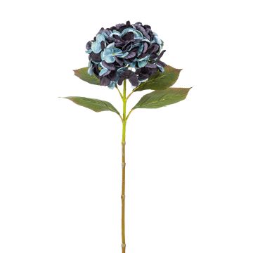 Künstliche Hortensie 70cm Blütenkopf Ø 18cm, blau Künstliche Hortensie 70cm Blütenkopf Ø 18cm, blau
