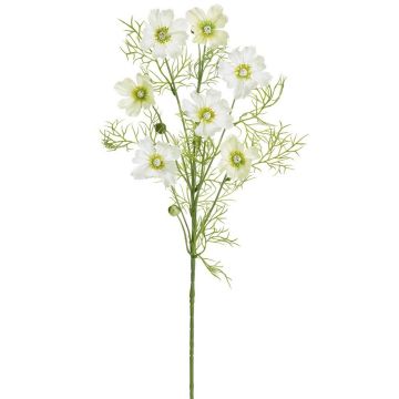 Künstliche Cosmea x 7 68cm Blütenkopf Ø 6cm, weiß Künstliche Cosmea x 7 68cm Blütenkopf Ø 6cm, weiß