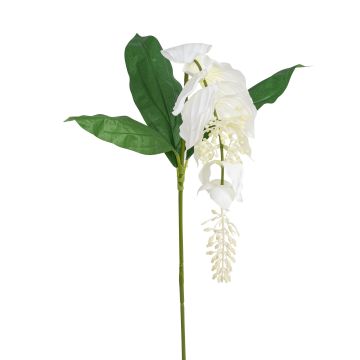 Künstliche Medinilla 88cm, weiß