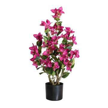 Künstliche Bougainvillea im Topf 75cm, cerise