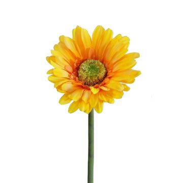 Künstliche Gerbera 57cm Blütenkopf Ø 10,5cm, gelb Künstliche Gerbera 57cm Blütenkopf Ø 10,5cm, gelb
