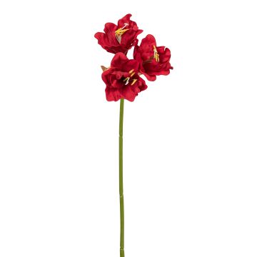 Künstliche Amaryllis 57cm Blütenkopf Ø 8cm, rot Künstliche Amaryllis 57cm Blütenkopf Ø 8cm, rot
