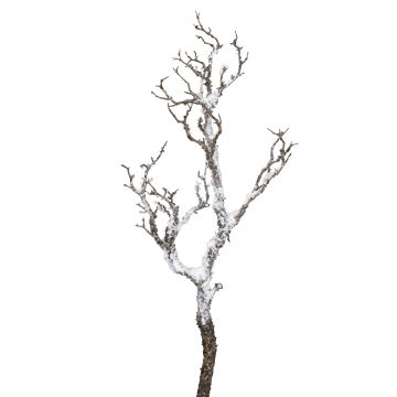 Künstlicher Schneeast 68cm, weiß Künstlicher Schneeast 68cm, weiß