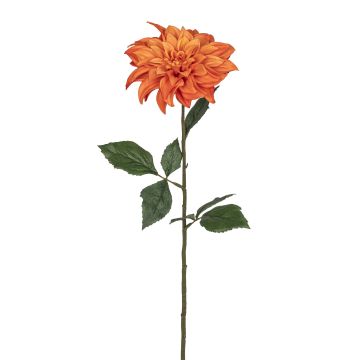 Künstliche Dahlie RE 65cm Blütenkopf Ø 15cm, orange Künstliche Dahlie RE 65cm Blütenkopf Ø 15cm, orange