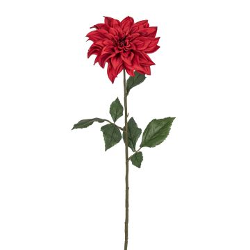Künstliche Dahlie RE 65cm Blütenkopf Ø 15cm, rot