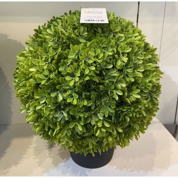 Künstliche Buchsbaumkugel im Topf 35cm, grün Künstliche Buchsbaumkugel im Topf 35cm, grün