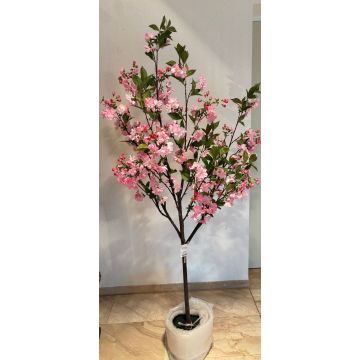 Künstlicher Kirschblütenbaum im Topf 180cm, rosé Künstlicher Kirschblütenbaum im Topf 180cm, rosé