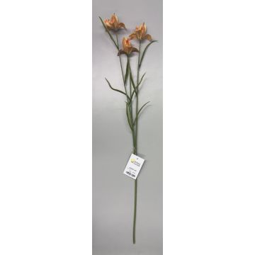 Künstliche Iris x 3 71cm, orange Künstliche Iris x 3 71cm, orange