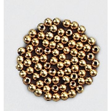 Wachsperlen metall 4mm, gold Wachsperlen metall 4mm, gold