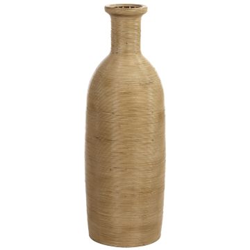 Bambusvase rund 106cm Ø 14,5cm, natur