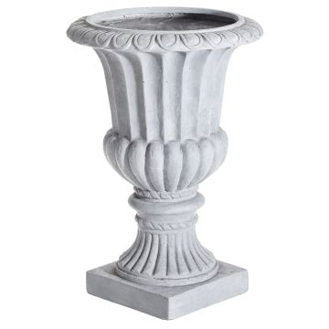 Amphore-Vase Outdoor 62cm Ø 31,5cm, grau