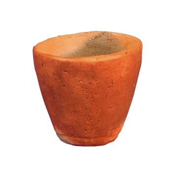 Terrakotta Blumentopf KELVAR, outdoor, handmade, 6cm, Ø6cm Terrakotta Blumentopf KELVAR, outdoor, handmade, 6cm, Ø6cm