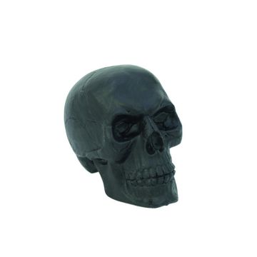 Halloween Dekoration Totenkopf OTTIE, schwarz, 20x15cm Halloween Dekoration Totenkopf OTTIE, schwarz, 20x15cm