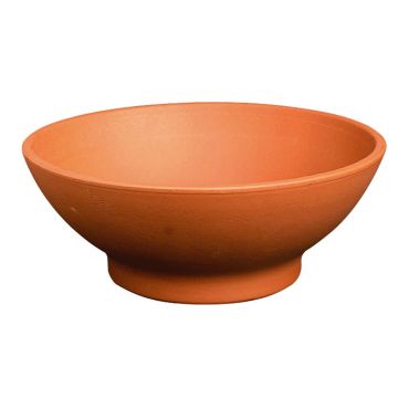 Terrakotta Blumenschale SERELLA auf Fuß, outdoor, 14cm, Ø48cm Terrakotta Blumenschale SERELLA auf Fuß, outdoor, 14cm, Ø48cm