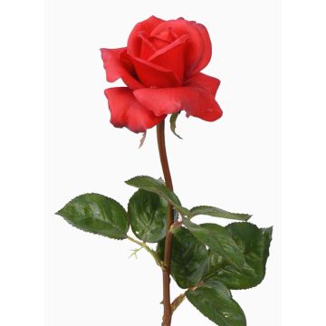 Künstliche Rose AMELIE, rot, 70cm, Ø9cm Künstliche Rose AMELIE, rot, 70cm, Ø9cm