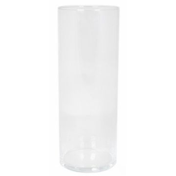 Tischlicht SANYA OCEAN, Glas, Zylinder, klar, 40cm, Ø15cm