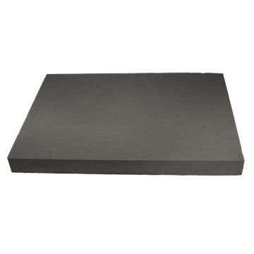OASIS® Black Ideal Nasssteckmasse Platte, schwarz, 50x50x6cm