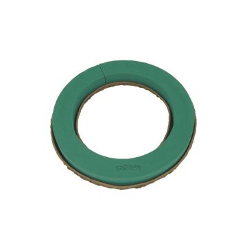 OASIS® Nasssteckschaum Kranz, Biolit Altpapier Schale, grün, 6cm, Ø44cm