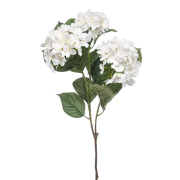 Künstlicher Zweig Hortensie SWINER, weiß, 100cm