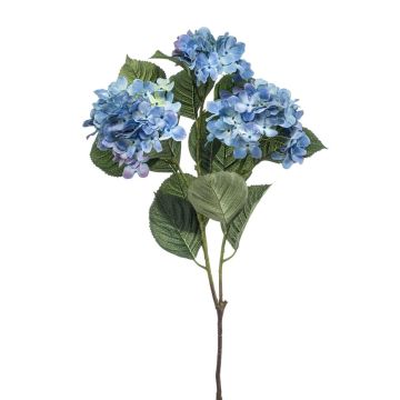 Künstlicher Zweig Hortensie SWINER, blau, 100cm