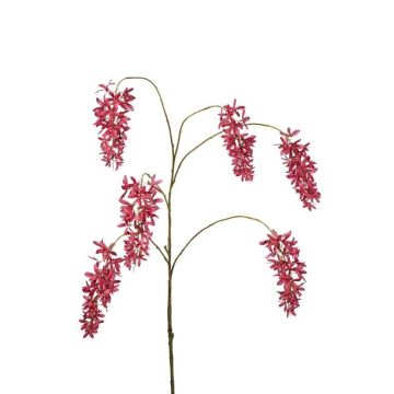 Künstlicher Wisteria Zweig RAPALLO mit Blüten, fuchsia, 100cm, Ø9cm Künstlicher Wisteria Zweig RAPALLO mit Blüten, fuchsia, 100cm, Ø9cm