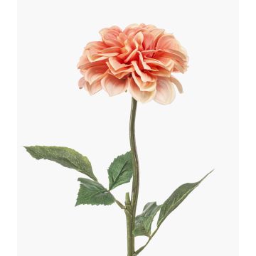 Kunstblume Dahlie TOWMER, Eco Collection, pfirsich, 55cm