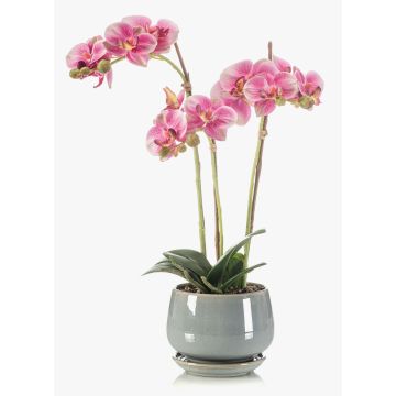 Kunstorchidee Phalaenopsis JOLANA im Keramiktopf, rosa, 45cm
